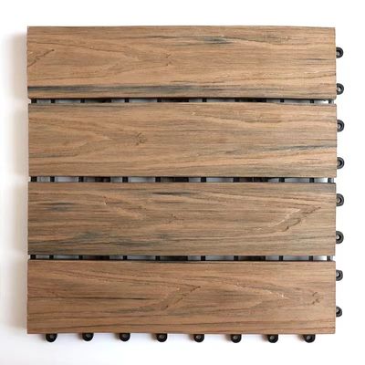 Wit Draagbaar van het het Dekterras van DIY Wpc Gemakkelijk de Muurcomité 310 X22 Mm van Wpc Binnen