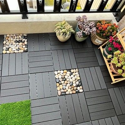 SGS DIY Holle de Raads Niet-toxische Antiverrotting 146 X 22mm van Tegelswpc de Holle Raad van Wpc