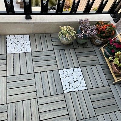 135 X 25mm Gerecycleerde Samengestelde Decking-Raads Stevige Rand Samengestelde Decking