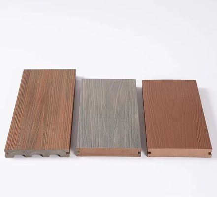 140 X 25mm Vochtbestendige de Raads Anti Uv Plastic Houten Samengestelde Bladen van WPC Decking